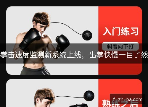 拳击速度监测新系统上线，出拳快慢一目了然